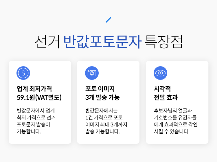 21대 총선 필승전략 20건 수동문자 발송기능제공